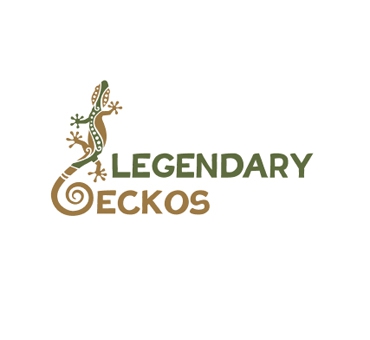 Логотип зоомагазина «Legendary Geckos»