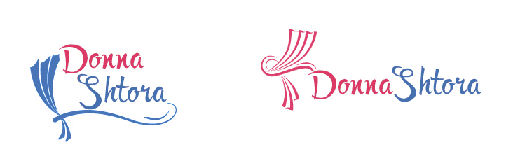 Варианты логотипа салона штор