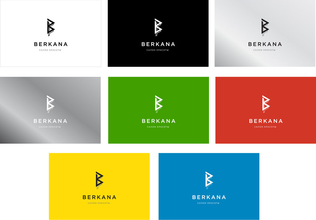 Логотип салона красоты Berkana